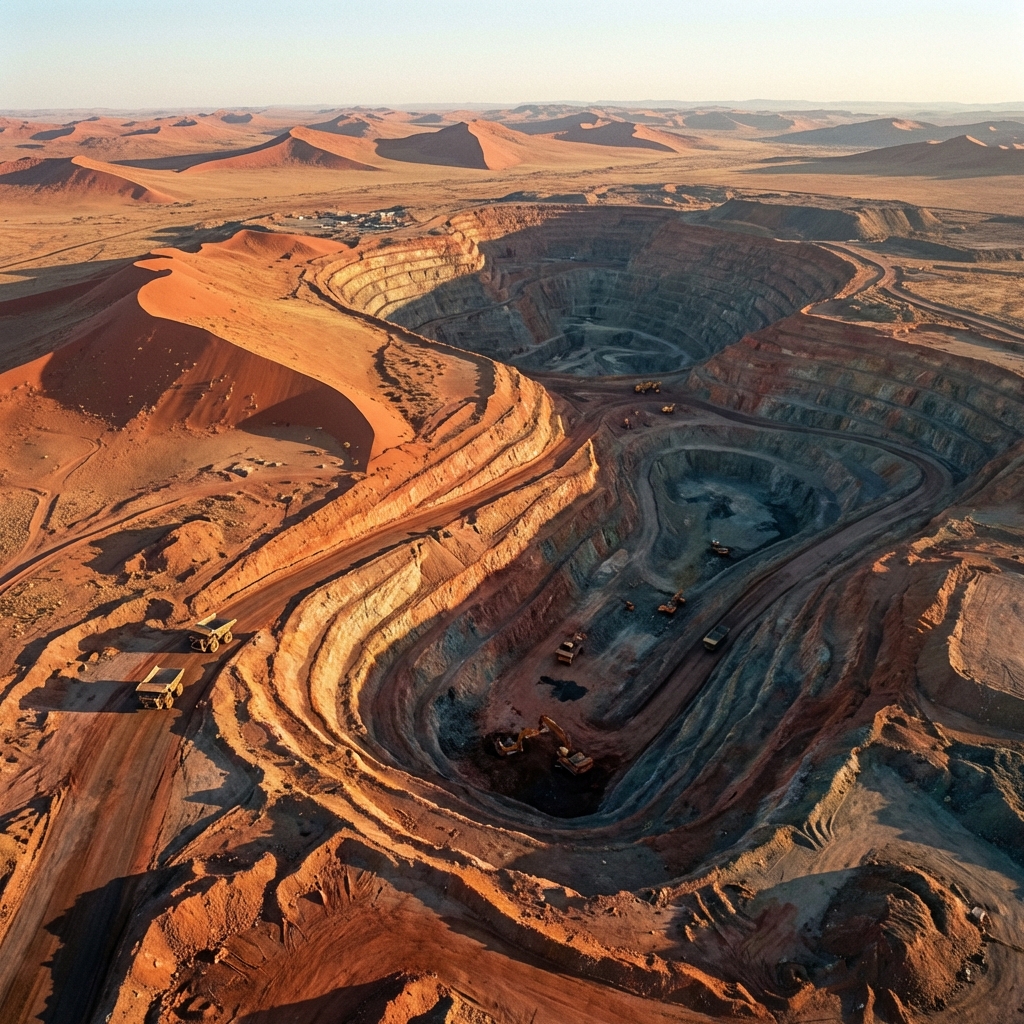 Namibia Copper Mine Site N-24